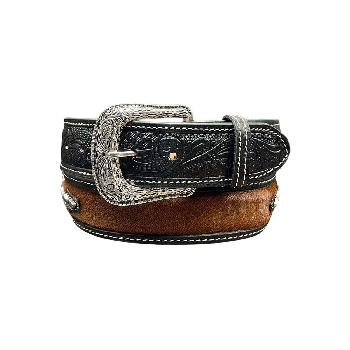 CINTURON SHERIFF PELO 34-44 C/HEB