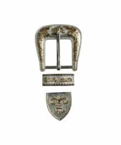 Alternative view of HEBILLA TRES PIEZAS 30MM ORO/PLATA