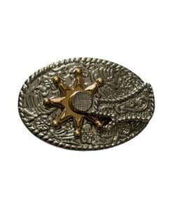 HEBILLA ESPUELA OVAL NIÑO