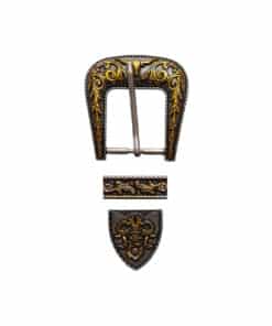 Alternative view of HEBILLA TRES PIEZAS 40MM NIQUEL VINTAGE SET40PG