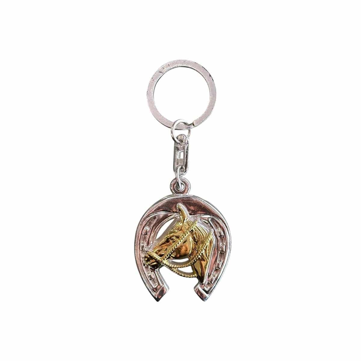 LLAVERO VAQUERO ORO/PLATA