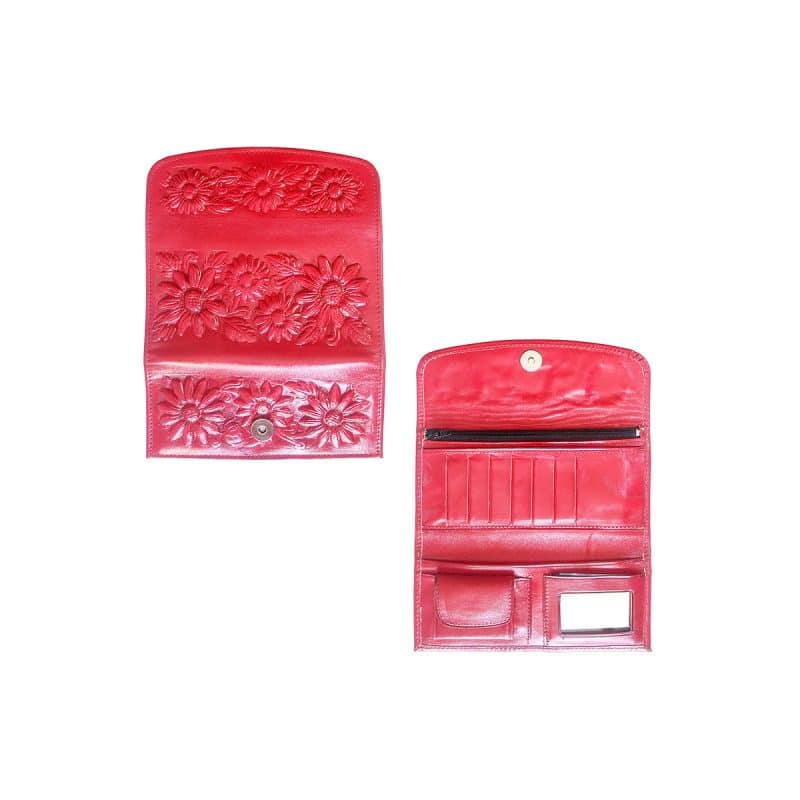 cartera grabada