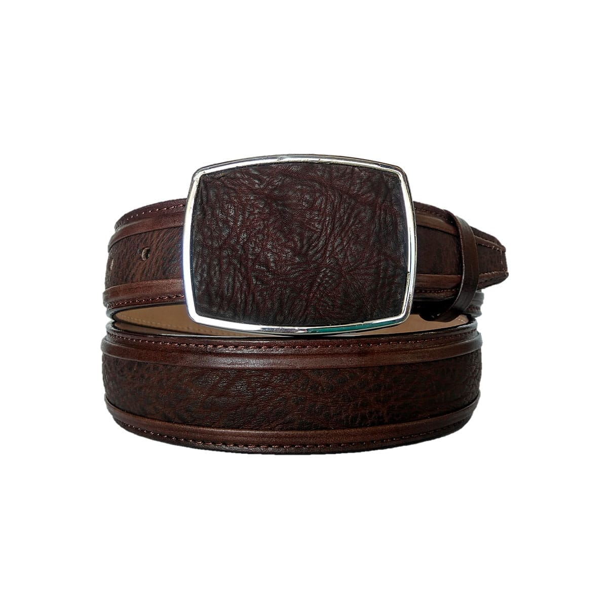 CINTURON CUADRA IMITACION TIBURON -DOBLADILLO 34-44 - Image 2