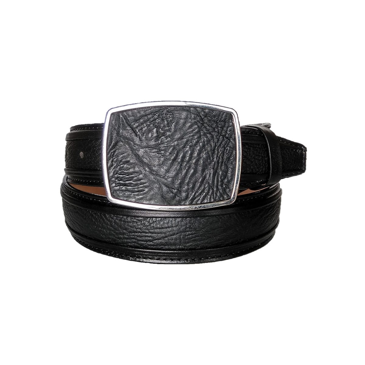 CINTURON CUADRA IMITACION TIBURON -DOBLADILLO 34-44