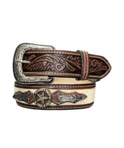 Alternative view of CINTURON SHERIFF PELO NIÑO 40MM 22-32