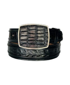 CINTURON CUADRA  IMITACION LAGARTO-DOBLADILLO 34-44