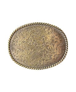 Alternative view of HEBILLA FLOREADA OVAL 40MM