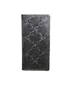 CARTERA CUADRA TEJIDA LARGA