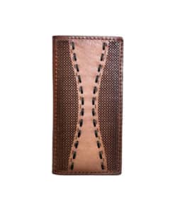 Alternative view of CARTERA CUADRA TEJIDA LARGA