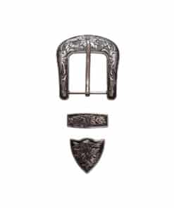 HEBILLA TRES PIEZAS FLOR 40MM