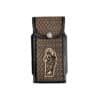 FUNDA CELULAR GRABADA LÁSER C/BROCHE