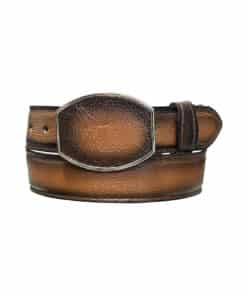 CINTURON VAQUERO ESTILO CUADRA IMITACION VENADO 34-44